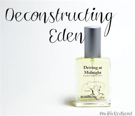 deconstructing eden perfumes.